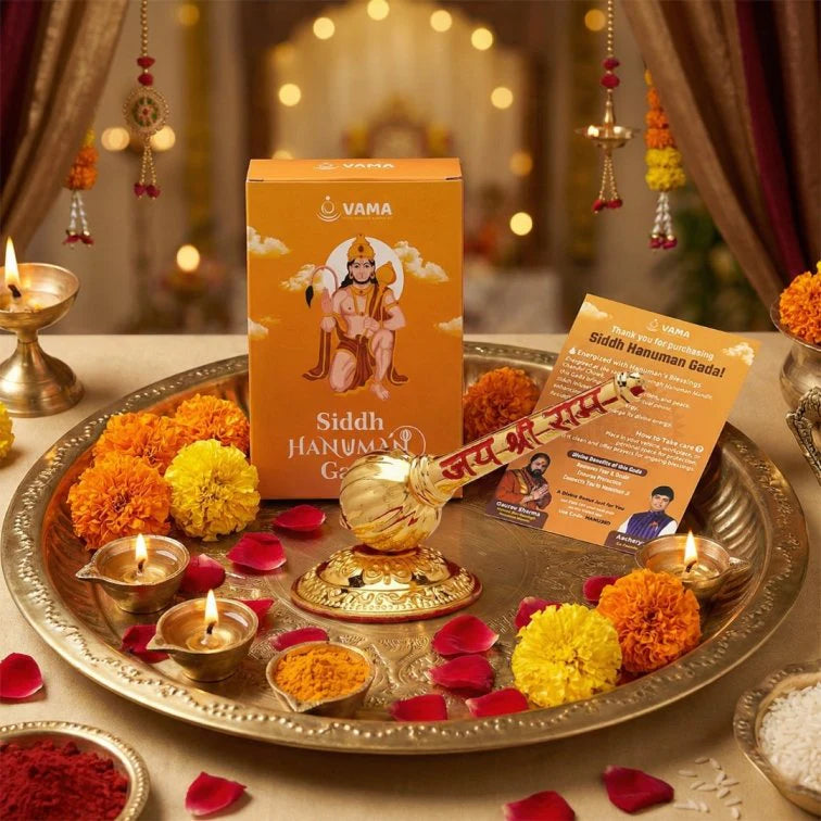 Sacred Siddh Divine Hanuman Gada Shakti aur suraksha ka pavitr pratik