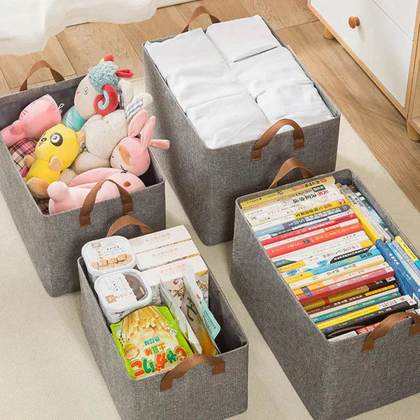 Foldable Wardrobe Organizer with Durable Handles