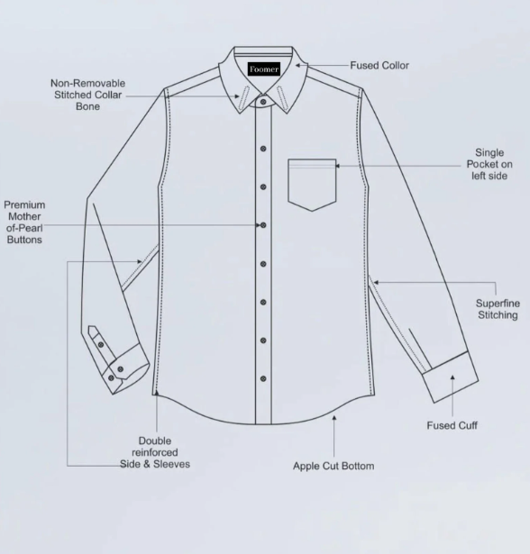 Classy Fabulous Men's Tiger White Luxury Shirt