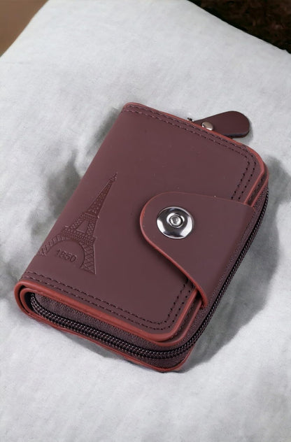 Classic Credit & Debit Business Card Holder Leather Wallet