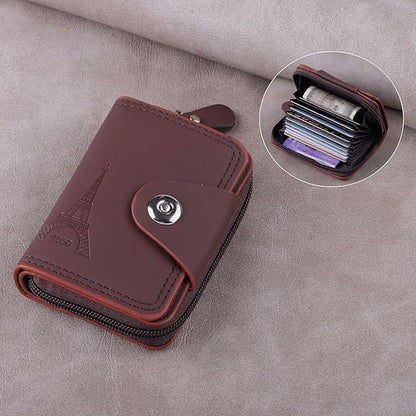 Classic Credit & Debit Business Card Holder Leather Wallet