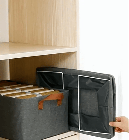 Foldable Wardrobe Organizer with Durable Handles