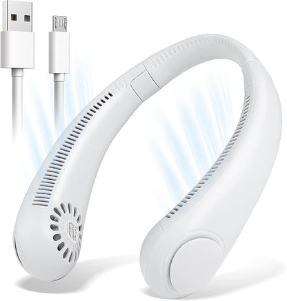 Portable Hands Free 360° Cooling USB Rechargeable Neck Fan