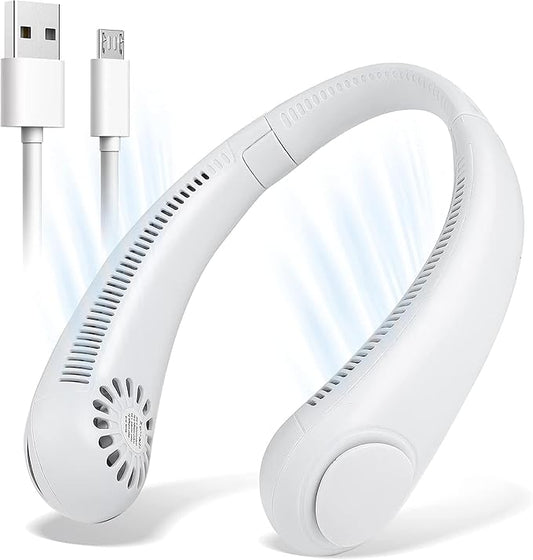Portable Hands Free 360° Cooling USB Rechargeable Neck Fan
