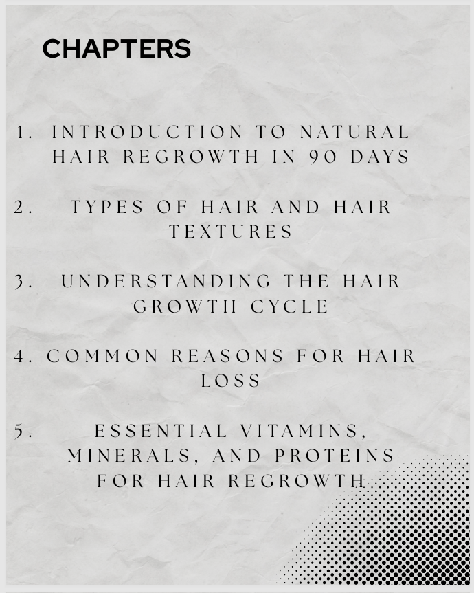 90-Day Natural Hair Regrowth Guide 🌱 Secrets eBook