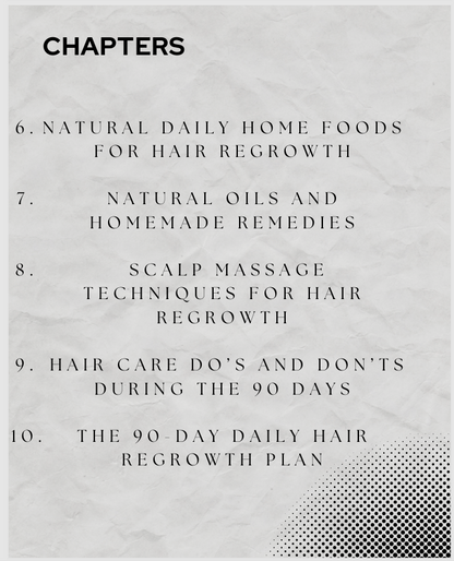 90-Day Natural Hair Regrowth Guide 🌱 Secrets eBook