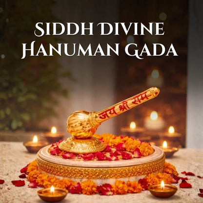 Sacred Siddh Divine Hanuman Gada Shakti aur suraksha ka pavitr pratik
