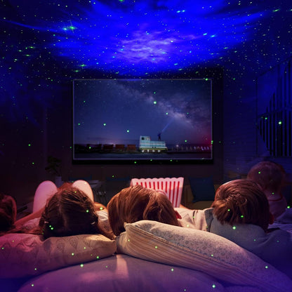 Astronaut Galaxy Projector Night Light with Remote Control