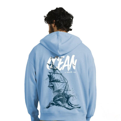 Call of the Ocean Blue Hoodie