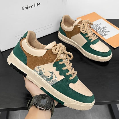 New Men's Stylish Casual Sports Flat Sneakers